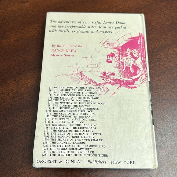 Vintage 1934 The Dana Girls Mystery Stories: In the Shadow of the Tower HC Book - Picture 3 of 8